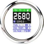 Auto Defi Gauges ZD+6 Gauges Advance Tachometer RPM Boost for ATV Boat - Image 3