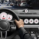 52mm Faceplate White MPH Fuel Oil Pressure Volt Water Temperature Gauge 85mm RPM Gauge Speedometer in Classic Gauge Series - Image 4