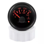 52mm Marine Boat Auto Black Water Temperature Gauge - Image 6