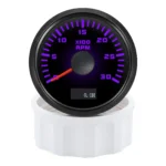52mm 7Colors LED Tachometer Gauge 0-3000RPM Rev Counter for Marine Boat Car ATV - Image 4