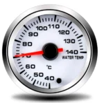52mm Car Temp Water Temperature Gauge for Automobile
