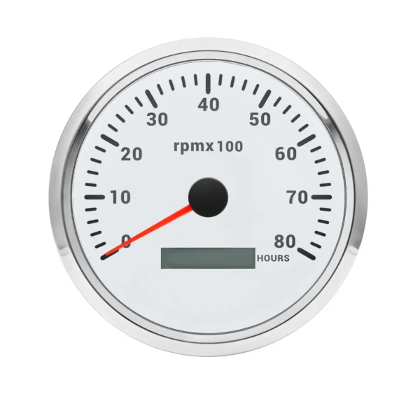 110MM Waterproof Tachometer 0-8000RPM With Hourmeter Gauge for Marine Boat Car