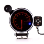 95mm Blue Color LED Display RPM Auto Tachometer Gauge Meter