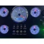 300*190mm 16-32V 3K RPM Marine Gauge Panel Boat Instrument Panel Boat Dashboards