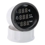3-in-1 Multi-Functional for Auto Meter Waterproof Water Level Holding Tank Voltmeter 9-32V - Image 2