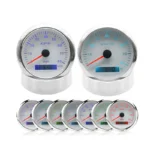 7 Colors 85mm 3-3/8 0-80 MPH Car GPS Speedometer 0-8000 RPM for Car Motorcycle Boat