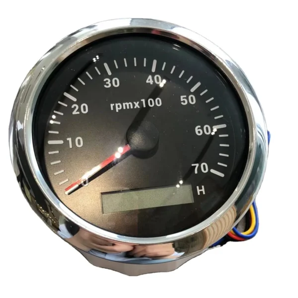 Custom 2 Stroke Engine Tachometer Multifunction Marine Instruments