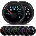 252mm Fuel Level Oil Pressure Water Temp Voltmeter Gauge for Boat Car Truck ATV - Image 4