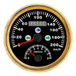 Custom Vintage Motorcycle Moto Motor Retro Meter Meters Speedometer Odometer GPS Car Speedometer - Image 5