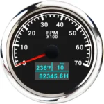 LED diesel Gauge 24v 12v Digital Tachometer