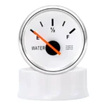 2 52mm Pointer Water Tank Level Gauge 0-190ohm 240-33ohm With Red LED for Boat Car Truck - Image 2