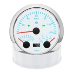 85mm 3 in 1 Gauge GPS Speedometer 120MPH With Tacho Fuel Level Gauge for Boat - Image 5