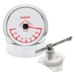 85mm Roerstand Meter Rudder Angle Meter Boat Gauge Marine Rudder Angle Indicator