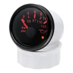2''52mm Oil Pressure Gauge 0-145psi 0-10Bar Press Meter for Car Boat Waterproof - Image 6