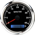 85mm 4000 RPM Simple Installation Tachometer RPM diesel Engine Tachometer Gauge