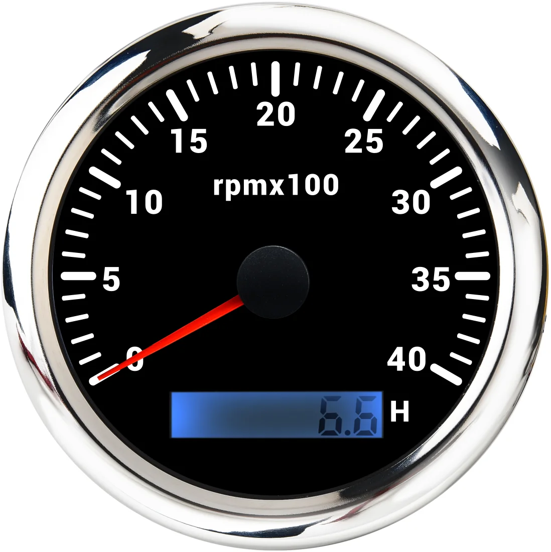 H6ff3aba6b97142caa825d94c43c88373I.webp 85mm 4000 RPM Simple Installation Tachometer RPM diesel Engine Tachometer Gauge - Image 1