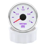 52mm Boat Marine Water Level Gauge 0-190ohm Tank Level Indicator Gauge 7 Colors - Image 3