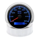 85mm Car Tachometer RPM Gauge 0-8000RPM With 7Colors Car Truck Motorcycle ATV UTV Marine Boat Yacht - Image 3