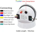 Boat Marine GPS Speedometer 160KMH With Turning Light High Beam Red Led - Image 6