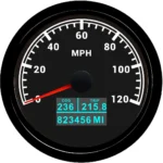 Suit for RX100 Speedometer(Medidor De Velocidad ) Wireless Motorcycle Speedometer Mechanical - Image 5