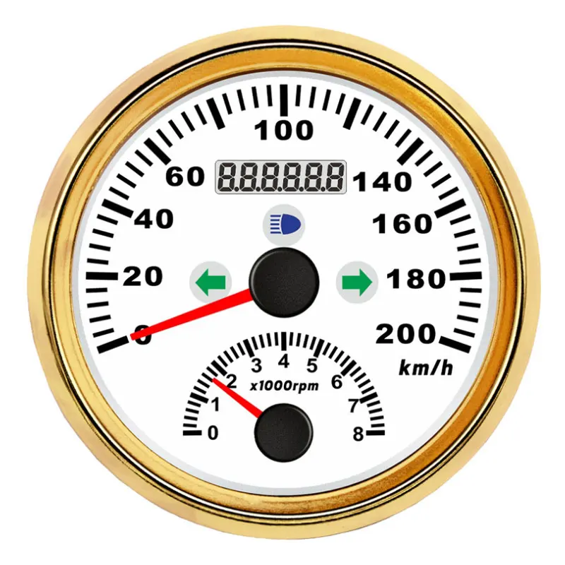 H73eda403dbba49cf83bbd35ab8760b26d.webp High Quality Motorcycle Tricycle Electric Speedometer Digital Meter - Image 1