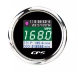 LCD TFT Digital Mini Size GPS Speedometer Odometer Mileage Adjustable Trip Counter for Auto Motorcycle Boat