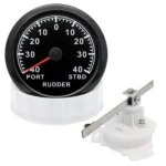 85mm 0-190ohms Marine Boat Rudder Angle Indicator With Mating Sensor 9-32V