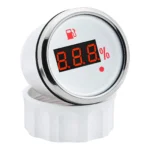 52mm White Digital Fuel Level Gauge 0-190ohms 240-33ohms 9-32V for Car Truck Marine UTV ATV - Image 4