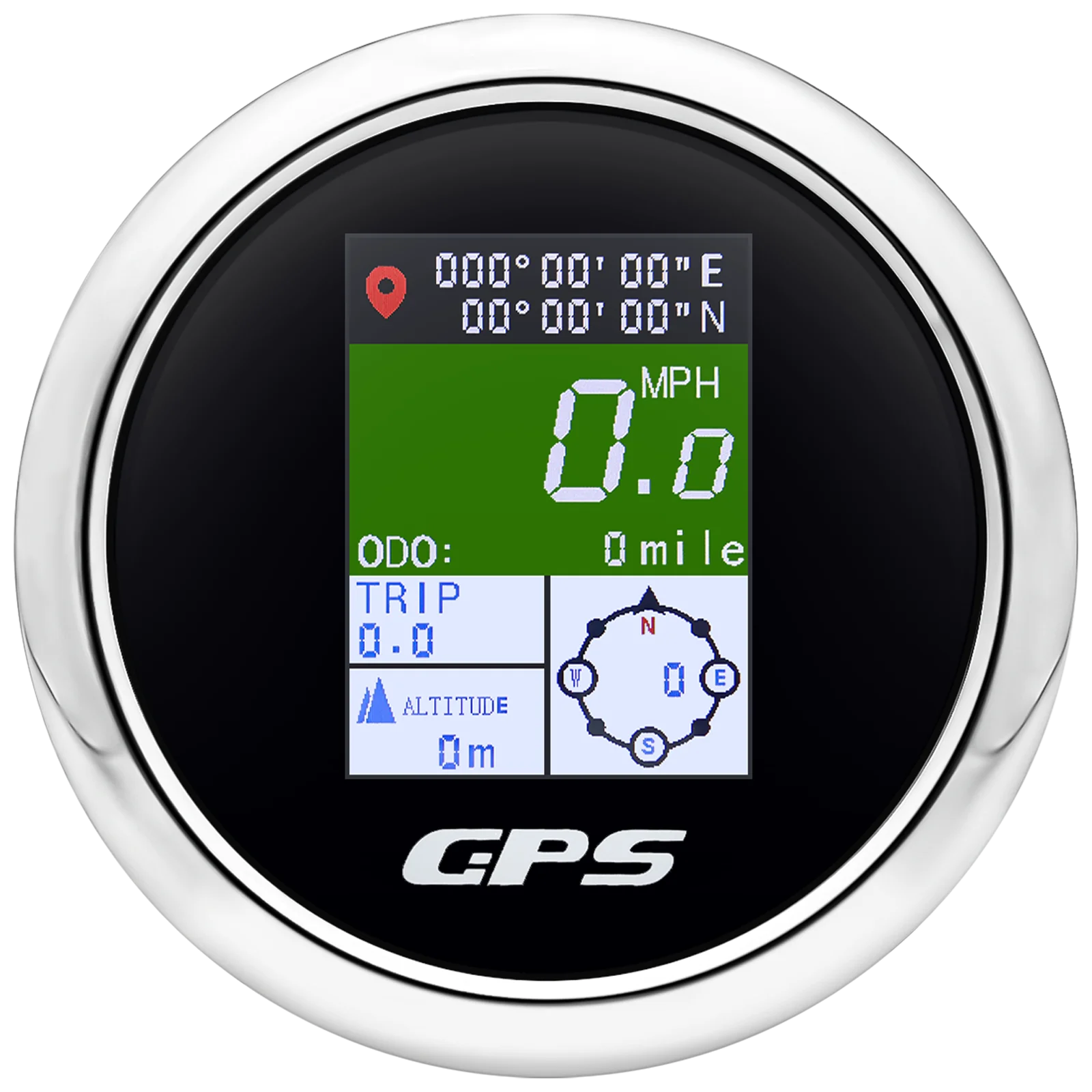 H79348c6004314e8ab21fa670f07e5981G.webp 85mm GPS Speedometer Odometer Gauge Waterproof for Motorcycle Car Truck Boat ATV - Image 1