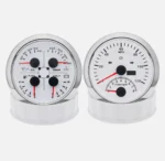 85mm GPS Speedometer 120MPH with Tachom&85mm Fuel/Oil Press/Temp/Volt for Boat