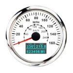 85mm High Quality Universal Car VDO 300 Kmh 200 Mph Electric Gps Speedometer with Odometer - Image 5