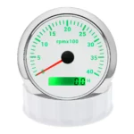 4000RPM Motorcycle LCD 7 Colors Backlight Motorcycle Meter Gauge Tachometer - Image 3