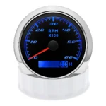 Cheap Waterproof 85mm Digital Hour Meter Tachometer 0-7000 RPM Gauge with Backlight New Condition - Image 4