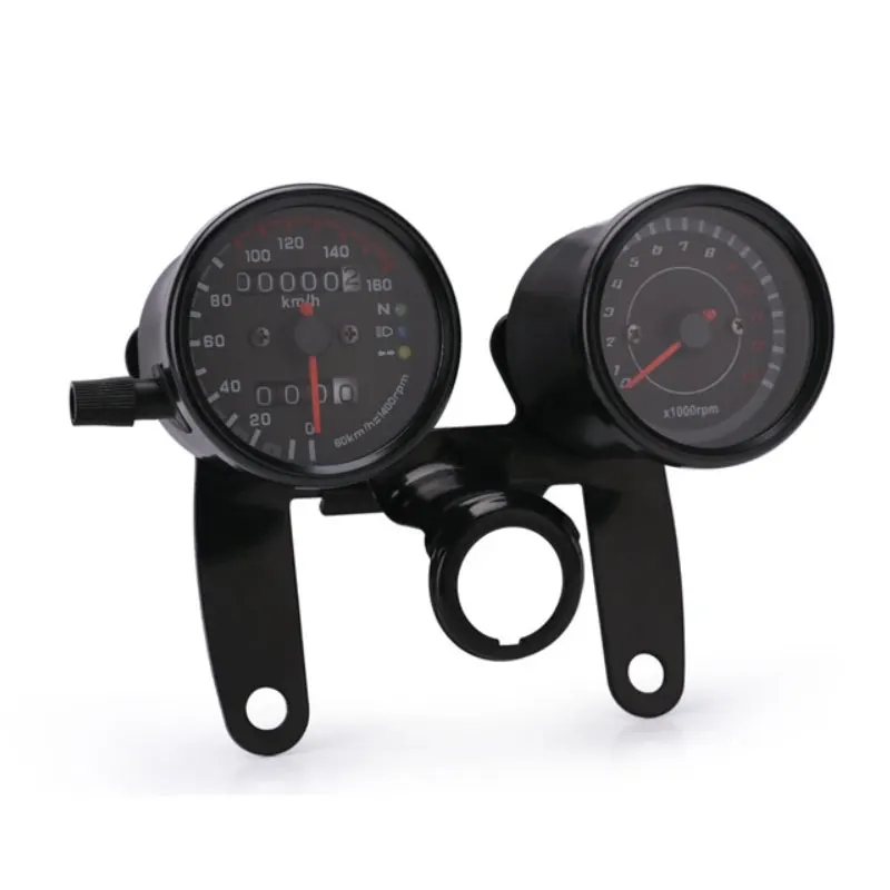 H7a160871446345fd83db7f10866972781.webp Motorcycle Speedometer Mechanical Odometer Color Tachometer for Honda CBT125 Cg125 Suzuki 125 - Image 1
