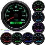 3-3/8 85mm GPS Speedometer 0-160MPH Odometer Gauge Waterproof Fit Boat Car ATV - Image 2