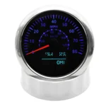 85mm 7 Color LED GPS Speedometer Odometer 0-80MPH/0-120KM/H for Boat Car Truck - Image 4