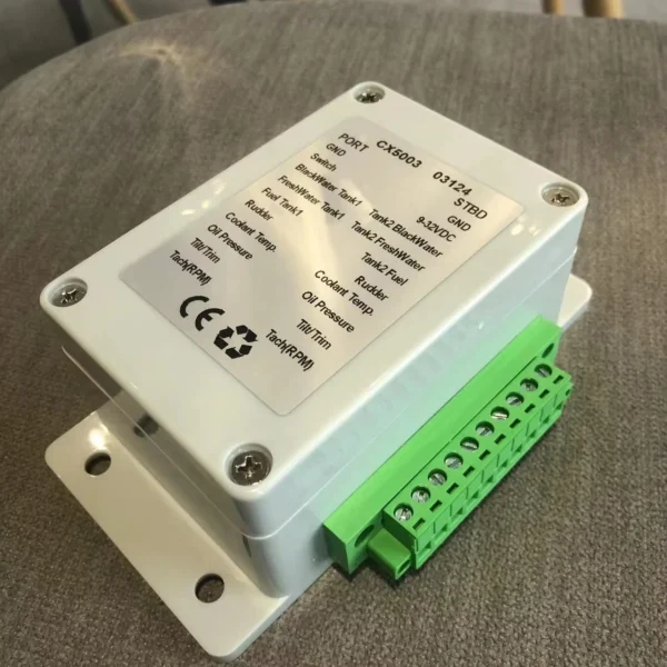 0-190 Ohm to 18 Sensors Dual Channel NMEA2000 Converter for Car Boat