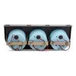 Car Dashboard Instrument Cluster 3in1 Water Temp Oil Temp Oil Pressure Gauges With Pod 52mm Triple Gauge - Image 5