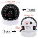 85MM Black GPS Speedometer 200km/h Gauge with TRIP COG for Boat Car Truck ATV - Image 2