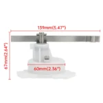 85mm Marine Rudder Angle Gauge Port-STBD 0-190ohms W/sensor for Car Boat Yacht - Image 5