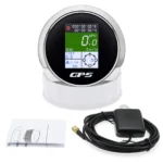 85mm GPS Speedometer Odometer Gauge Waterproof for Motorcycle Car Truck Boat ATV - Image 6