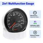 GPS Speedometer Tachometer 60km/h Speed Kph 4000 Rpm for ATV UTV GPS Blind - Image 2
