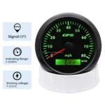 85mm GPS 80Knot Mobile Truck Motorcycle and Tractor Universal Vehicle Speedometer with Backlight Gauge - Image 2