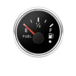 Waterproof for Auto Meter 240-33ohm 52mm Fuel Level Gauge Meter with Backlight 9-32V