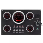 5 Gauge Set with Instrument Gauge Panel 0-7000RPM Tachometer for Marine Boat Yacht - Image 6