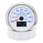 85MM GPS Speedometer 0-80MPH&120km/h Gauge for Boat Car Truck Waterproof - Image 5