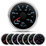 52MM Car GPS Speedometer/Tacho 7000RPM/Fuel Level/Oil Pressure/Water Temp/Volt - Image 4