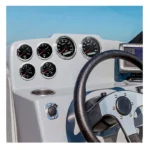 52mm Car Fuel Oil Pressure Volt Water Temperature Gauge 85mm Tachometer Speedometer 6 in 1 MPH C BAR