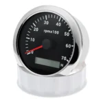 High Quality Auto Parts Diesel Tachometer 85mm Analog 4000 RPM Marine Tachometer Gauge