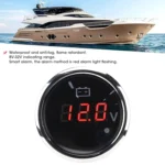 12v Digital Display Speedometer Motorcycle Voltmeter Waterproof - Image 6